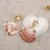 Import Fashion Beach Colorful 18K Gold Plated Baroque Natural Shell Pearl Drop Earring from China
