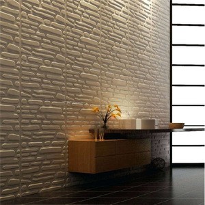fashion China supplier lowest price interior decoration 3d wall panel board stone design 3d wall panel