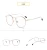 Fashion Designer Eyewear Optical Frame Cheap Anti Blue Light Blocking Computer Glasses