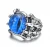 Import Fashion Personality Exaggerated Demon Eye Ring Open MenS Rings Domineering Single Ring from China