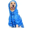 Fashion Pet Rainy Days Slicker Raincoat for Large Medium and Small Dogs Rain Gear Clothing
