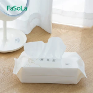 FaSoLa Female face cleanser cotton disposable face cleanser facial cleanser facial tissue cosmetic cotton  80PCS