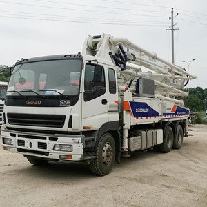 Fast delivery second hand putzmeister concrete pump truck pumps for sale with good price