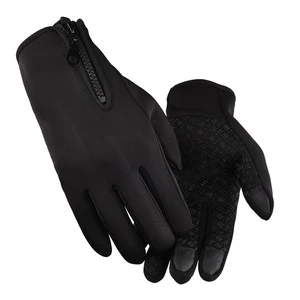 Fast supply speed motorcycle gloves winter polyester winter working gloves cycling gloves winter