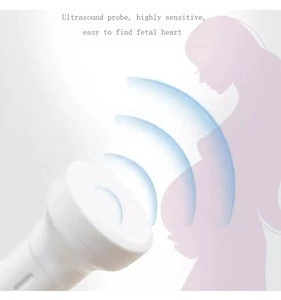 Fetal Doppler Ultrasound Baby Heartbeat Detector Heart Rate Battery House Inflation Tester