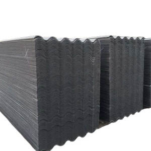 Fiber Cement Roof Sheet Corrugated Board Waterproof Durable Asbestos-Free Building Decorative Concrete Material
