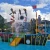 Import Fiberglass Water Park Equipment Water Play Pirate Boat for Kids from China