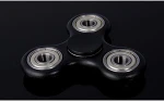 Finger fidget spinner for game play with ceramic bearing