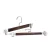 Import Finished high quality garment Metal clips Wooden pants hanger rack from China
