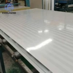 Fireproof Sandwich Panel Cladding 50mm/100mm Rock Wook Interior / Exterior Wall Panel Heat Insulation Metal Panel