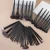 Import FIYAN Wholesale Custom Logo High Quality Black Luxury Wood Handle Curved Eye Lash Mascara Brushes from China