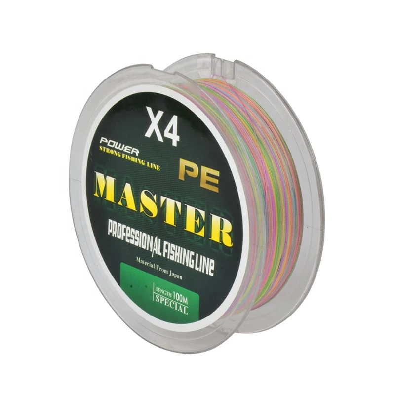 Fjord Braided  4 Strand  100m  Good Tensile  Sea Softwater  PE  Fishing  Line