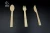 Import Flatware Sets 6.7 inch  Knife Fork Spoon Bamboo cutlery set Disposable wholesale children degradable replacing plastic from China