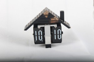 Flip Clock Hot Sale Mechanical Mini Auto Dynamic Bike Flip House Cabinet Battery Clock