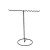 Import Floor stand metal wire black bedroom coat rack with Small style hook from China