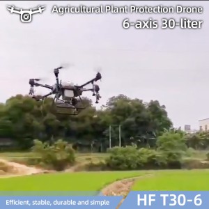 Foldable 30L 6-Axis Agricultural Drone Multi Liters Drones PARA Agricultura Sprayer