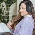 Foldable Over Ear Wireless Noise Cancelling Headset OEM Noise Cancelling Bluetooth Headphones Bluetooth Headphone Earphones