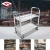 Import Folding Food Cart Trolley Hotel Kitchen Liquor Beverage Cart Food Serving Trolley Kitchen Storage Trolley from China