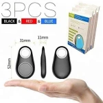 For Pet Dog Cat Keys Wallet Bag Kids Smart Mini Waterproof Bluetooth GPS Tracker