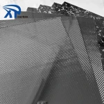 Forged Carbon Fiber Sheet Product composite carbon fiber epoxy resin  sheet 1.5mm