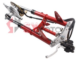 fork lift bicycle kork kit dax monkey brake system