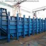 Formwork of Steel Structure for Bridge Concrete Cover Beam