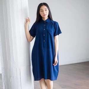 Foshan maternity clothing manufacturers long sleeve casual loose pregnant women dresses 2017