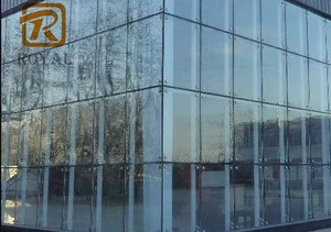 Foshan Royal exterior facade double glazing aluminum glass curtain wall system