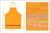 Import Free printing logo customized 100 polyester apron for advertising and promotion on factory price from China