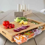 Free Sample Bamboo Cutting Board with 4 Bamboo Acrylic Cutting Boards Chopping Boards Butcher Block