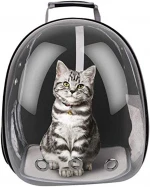 FREE SAMPLE Portable Pet Travel Breathable Backpack Pet Carrier Capsule Waterproof Transparent Breathable Space