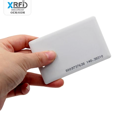 Free sample TK4100 Chip Time Attendance Card ID Thick Card  RFID Card 125khz Clamshell