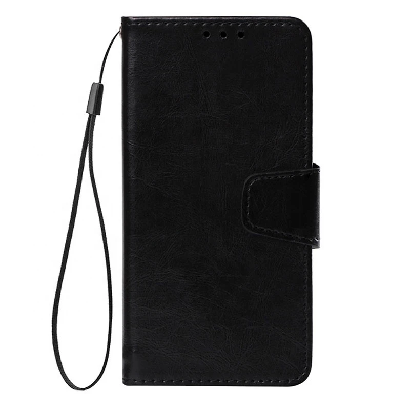Free Shipping Mobile phone universal Black Retro Wallet Leather Phone Case with Card Holder for samsung s10 Plus