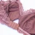 Import French romantic classic simple basic solid color moodell slim and unfringed ladies bra set underwear from China