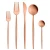 Import Friendly Design Include Knife/Fork/Spoon Cutlery Gold Flatware Set For Dinner Parties and Buffet from China