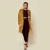 Import Front pockets yellow trench coat for women 2019 winter ladies long faux fur coat from China