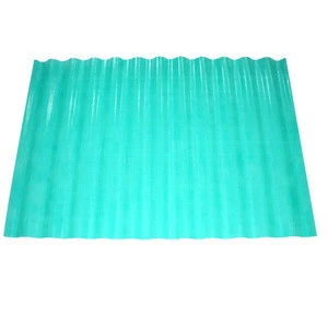 FRP roofing sheet product colorful resistant FRP fiberglass flat roof panel