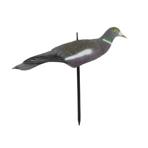 Full Body Hunting Pigeons Decoys With Built In Stake