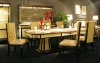 Full solid wood professional luxury classic dining room set