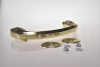 Funeral coffin accessories supply plastic gold casket handle P9014