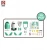 Import Funny children 2 in 1 cartoon airplane plastic doctors kit toys and kitchen set toys tableware game play set from China