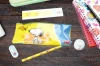 Funny Kids Stationery Set in PVC Bag with Pencil Eraser Ruler