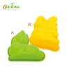 Funny pig shape silicone cake mould,silicone baking cake mould cake tools manufacturer