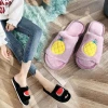 Fur Wedge Women Shoes Wholesale Fashion Lady Pink Faux Home Warm Slippers