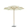 Furniture parasol Customized circle high quality beach umbrella sunshade middle pole umbrella outdoor