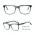 Import G3011 wholesale square wood print acetate optical frames from China