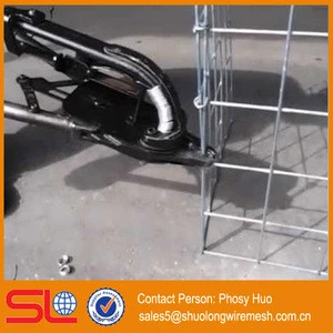 Gabion tools used for mesh panels installation, pneumatic and manual C ring tools