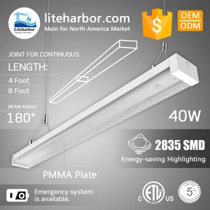 Garage Warehouse Trunking Linkable in Row IP54 IP 54 Outdoor LED Linear Light