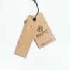 Garment Accessories Fashion Hang Tags Custom Recycled Clothing Hangtags For Clothing, Eco Friendly Kraft Paper Labels For Cloth
