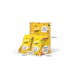 Global Free Samples Snacks PDQ Counter Display Box Corrugated Cardboard Jelly Pop Up Paper Counter Show Shelve for Candy Shop